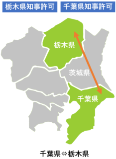 運搬地図_栃木県と千葉県